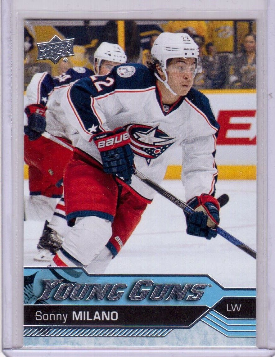 2016-17 Upper Deck #228 Sonny Milano YG RC (image for) 2016-17 Upper Deck #228 Sonny Milano YG RC